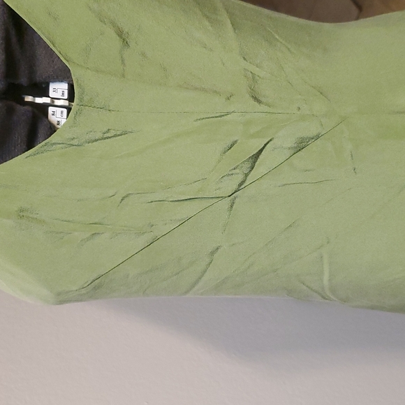 NWOT Light Moss Green Sleeveless Sheath, Sz 12 - Picture 7 of 14